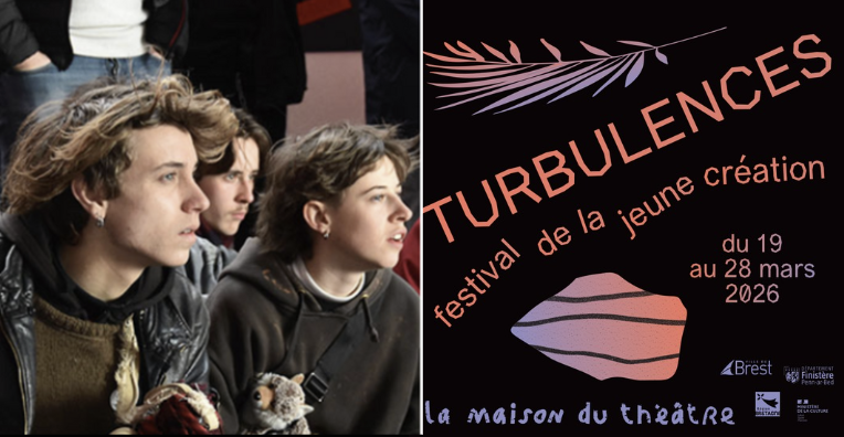 Turbulences, Festival de la jeune création dédié aux 15-25 ans à La Maison du Théâtre - Brest