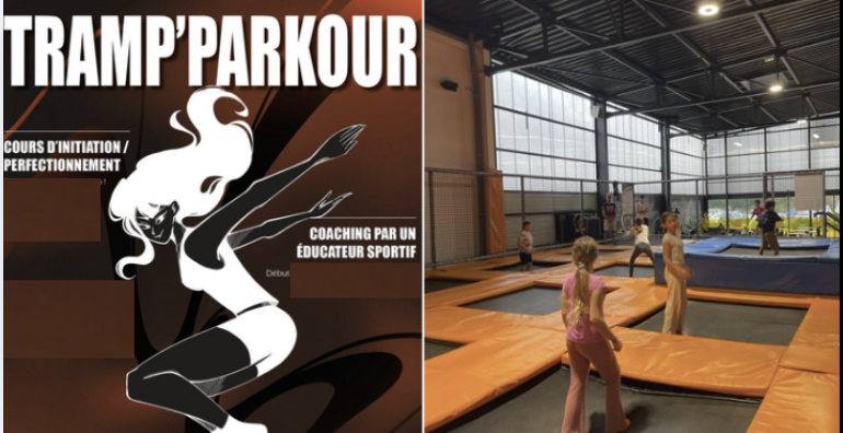 Initiation au tramp'parkour pour enfants dès 7 ans et ados - Jump Session à Vannes
