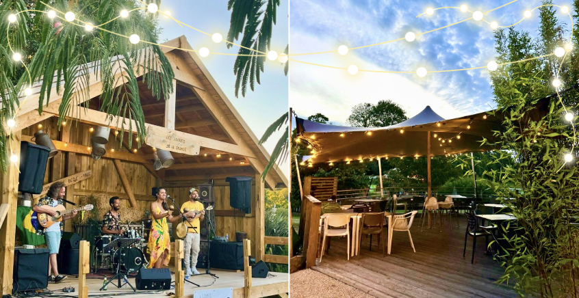 Soirées guinguette gratuites à l'Aven Parc - Pont-Aven : concerts et jeux pour enfants