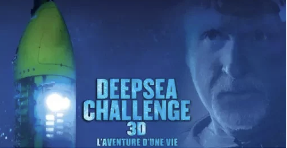 Projection cinéma "Deepsea Challenge, le challenge d'une vie" à Ostréapolis au Tour-du-Parc