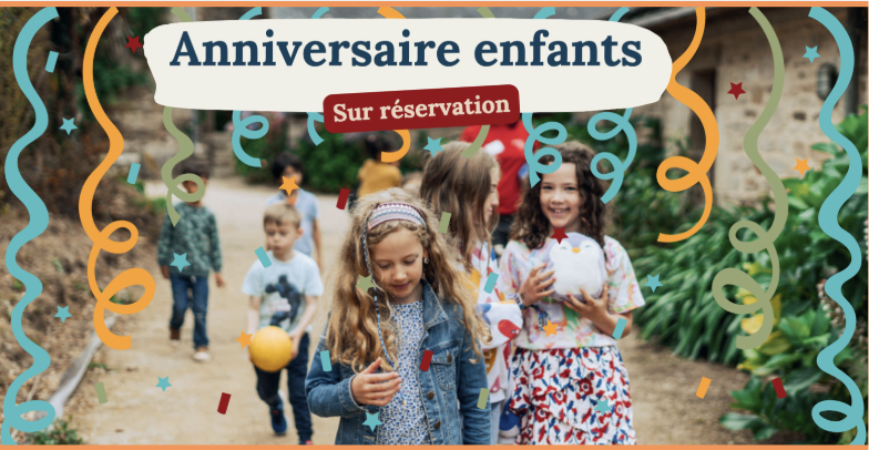 Anniversaire enfant à Quimper : organisez une journée inoubliable en plein air aux Jardins et Loisirs de l'Orangerie de Lanniron - Quimper