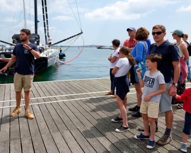 Visite guidée du Pôle Course au large - Cité de la Voile Éric Tabarly - Lorient