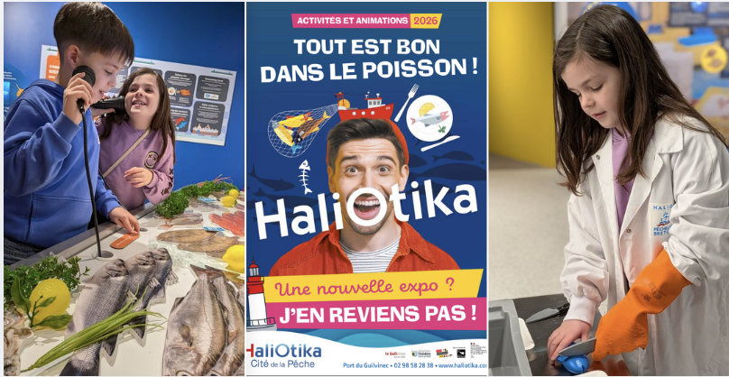 Les animations des vacances de printemps à Haliotika- Le Guilvinec