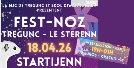Fest Noz de printemps en famille à Trégunc le Samedi 18 avril 2026