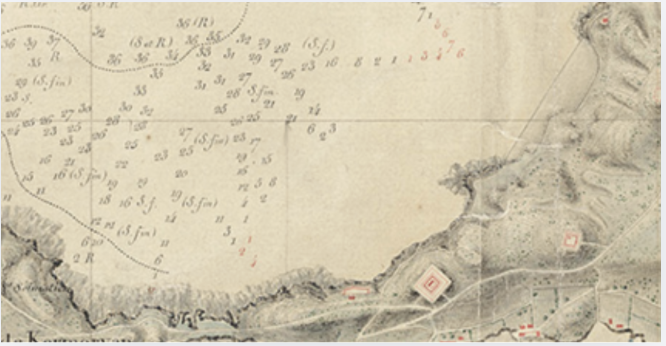 Exposition "Le dessous des mers. L’aventure de la cartographie sous-marine" au musée national de la marine de Brest