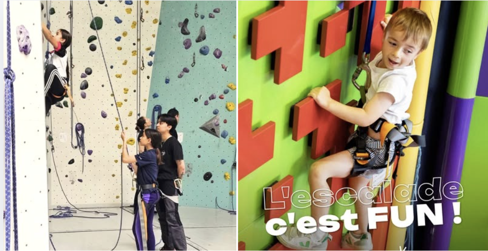CLIMB UP BREST : escalade enfants et ados 