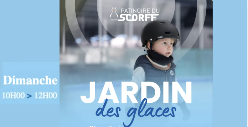 Jardin des glaces : patiner en toute sécurité dès 3 ans à la Patinoire du Scorff à Lanester
