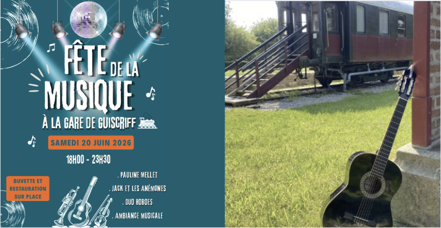 Guiscriff en fête : La Gare monte le son pour célébrer l’été !