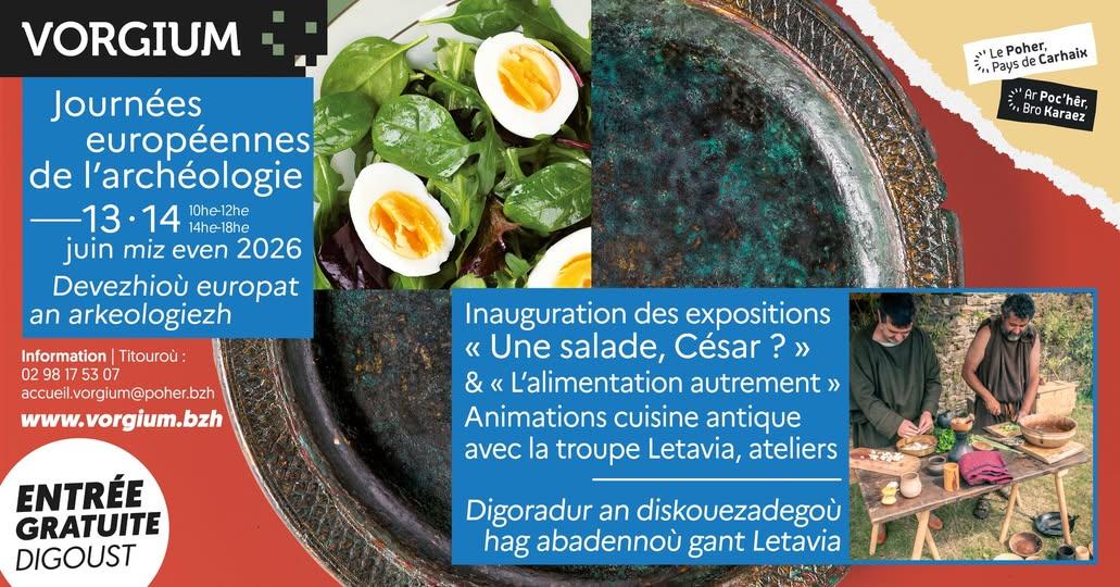Journées Européennes de l’Archéologie à Vorgium : Un Week-end d'Animations Gratuites à Carhaix !