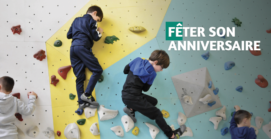 Organisez un anniversaire enfant inoubliable avec Climb Up Brest