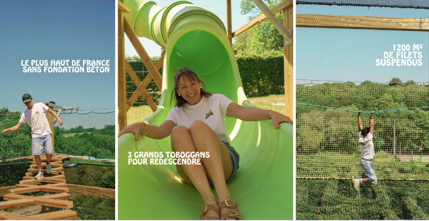 L’Aven Parc Inaugure l’Accro-Aven’ture, le Plus Grand Accro Spider de Bretagne !