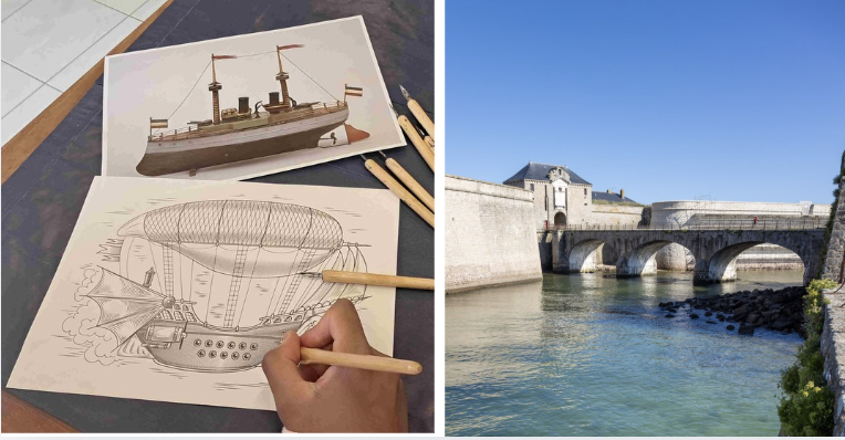 Incroyables Machines ! Visite-Atelier pour les 7-12 ans au Musée National de la Marine - Port Louis