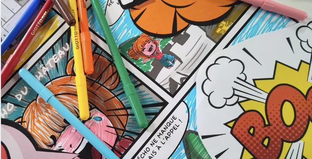 Labo BD : créer et équiper votre héros de bande dessinée au château de Kerjean 