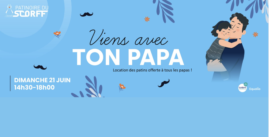 La fête des pères à la patinoire de Pont Scorff
