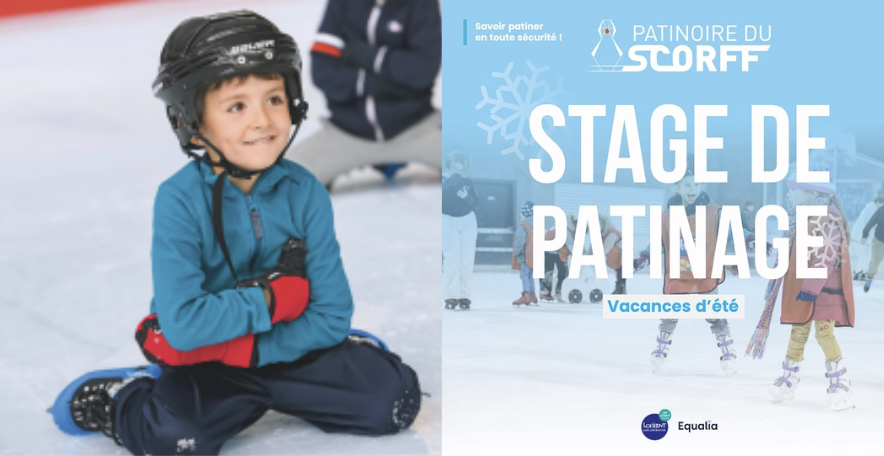 Stage d'initiation au patinage à partir de 5 ans à la Patinoire du Scorff