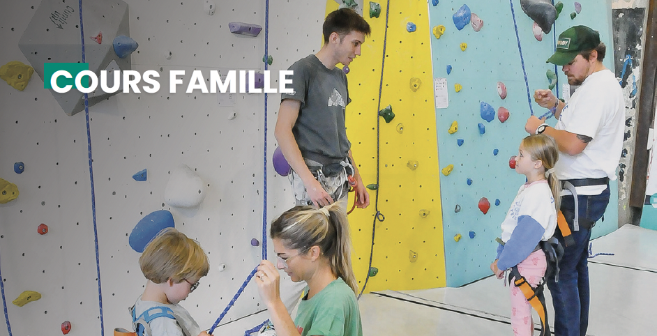 Cours escalade en famille avec Climb Up Brest