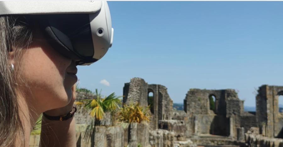 L’abbaye-forteresse en 3D Musée de l'ancienne Abbaye de Landévennec