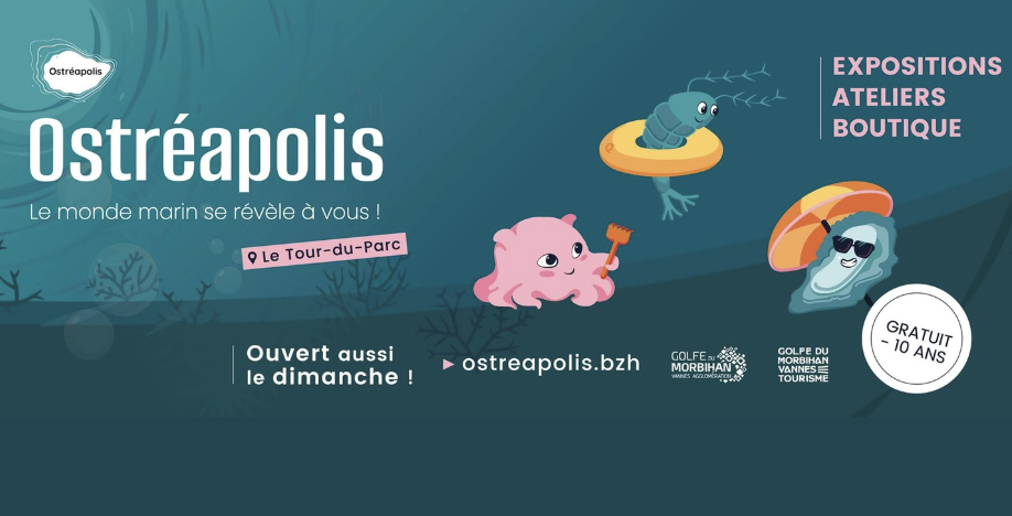 Cap sur les trésors de l'océan : un été d'aventures en famille à Ostréapolis – Le Tour-du-Parc
