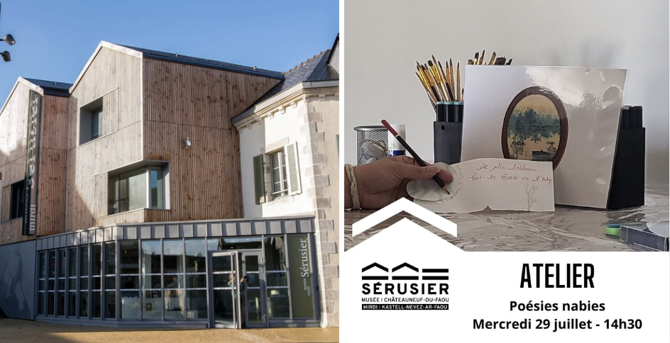 Atelier « Poésie nabie » dès 8 ans au Musée Sérusier à Châteauneuf-du-Faou