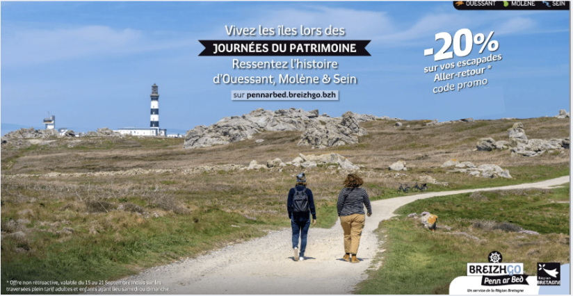 Visitez les îles de Ouessant, Sein et Molène en famille pour les journées du patrimoine