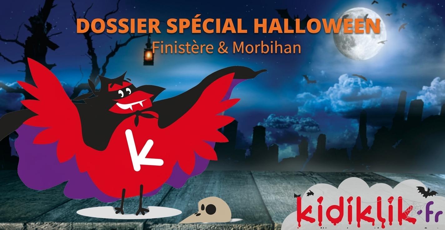 Où fêter Halloween en famille en Finistère et Morbihan ? Le guide Kidiklik 2026 !