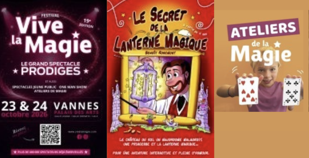 Festival Vive La Magie : spectacles et ateliers à partager en famille au Palais des Arts à Vannes