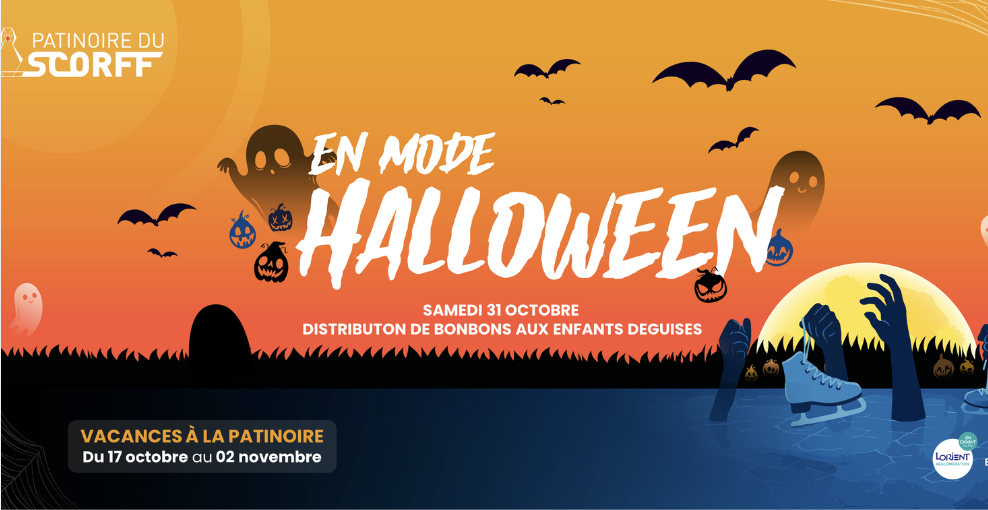 Vacances d'Halloween à la patinoire du Scorff - Lanester