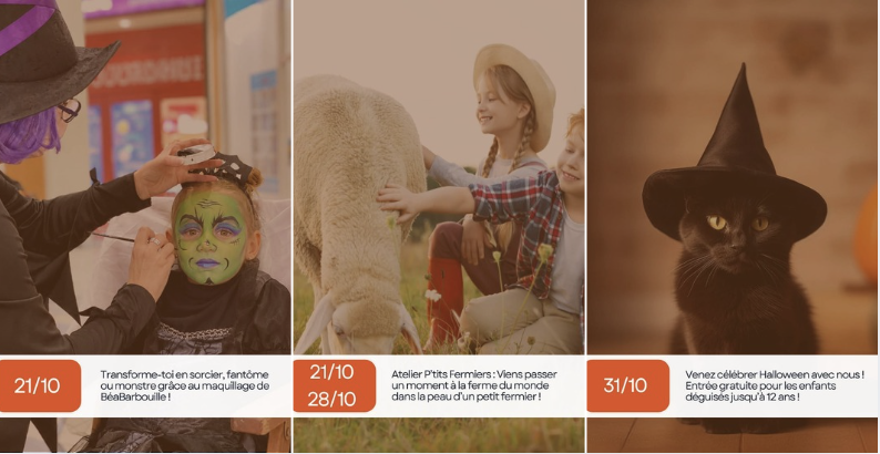 Animations des vacances de la Toussaint pour les familles à La Ferme du Monde 