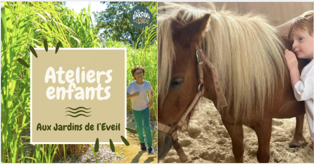Vacances d'automne aux Jardins de l'Éveil : Éveil, poneys, bien-être et ateliers créatifs et cuisine aux portes de Brest