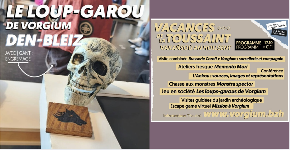 Les loups-garous de Vorgium ! Le jeu d'Halloween pour frissonner en famille à Carhaix 