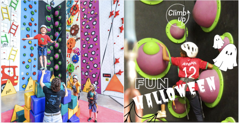 Fun climbing spécial Halloween pour les enfants de 6 à 12 ans - Climb up Brest 