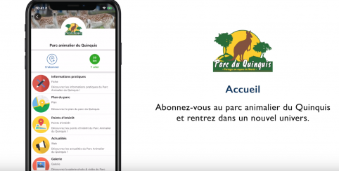 L'appli Imagina enrichit votre visite au parc animalier du Quinquis - Clohars-Carnoët