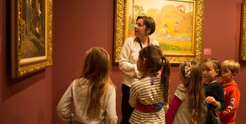 Les petits curieux de 3-5 ans : Atelier-visite pour s'éveiller à l'art en famille au Musée de Pont-Aven
