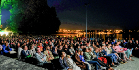 Cinéma en plein air en famille - fin d'été à Brest