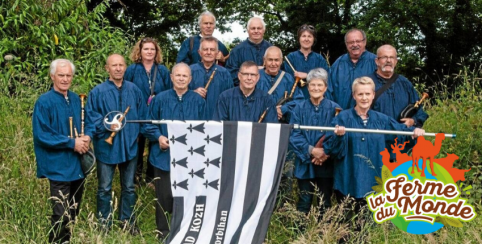 Journée folklorique bretonne à la Ferme du Monde à Carentoir