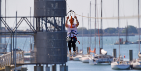 Faites le plein de sensations en famille avec la TyRoll de la Cité de la Voile !