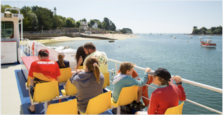 Les Vedettes de l'Odet vous embarquent en famille vers les îles des Glénan et sur la rivière de l'Odet