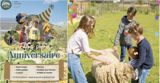 Un anniversaire nature auxJardins de l'Éveil à Saint-Thonan - près de Brest