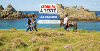 Escapade de Kidiklik en famille à Ouessant !