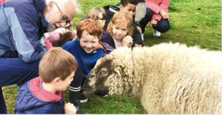 Sortie scolaire nature et groupes d’enfants aux Jardins de l'éveil à Saint-Thonan