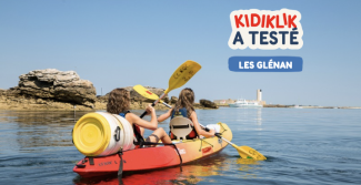 Dauphins, kayak et lagon émeraude : Kidiklik a testé les Glénan en famille et on a adoré !